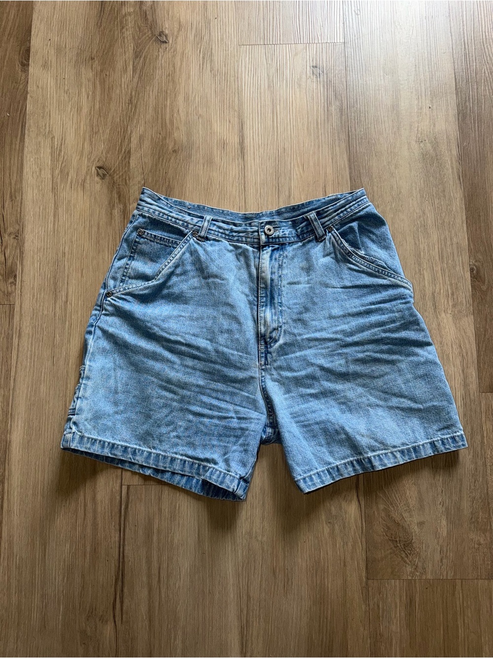 bill blass Light Blue Denim Jean Shorts